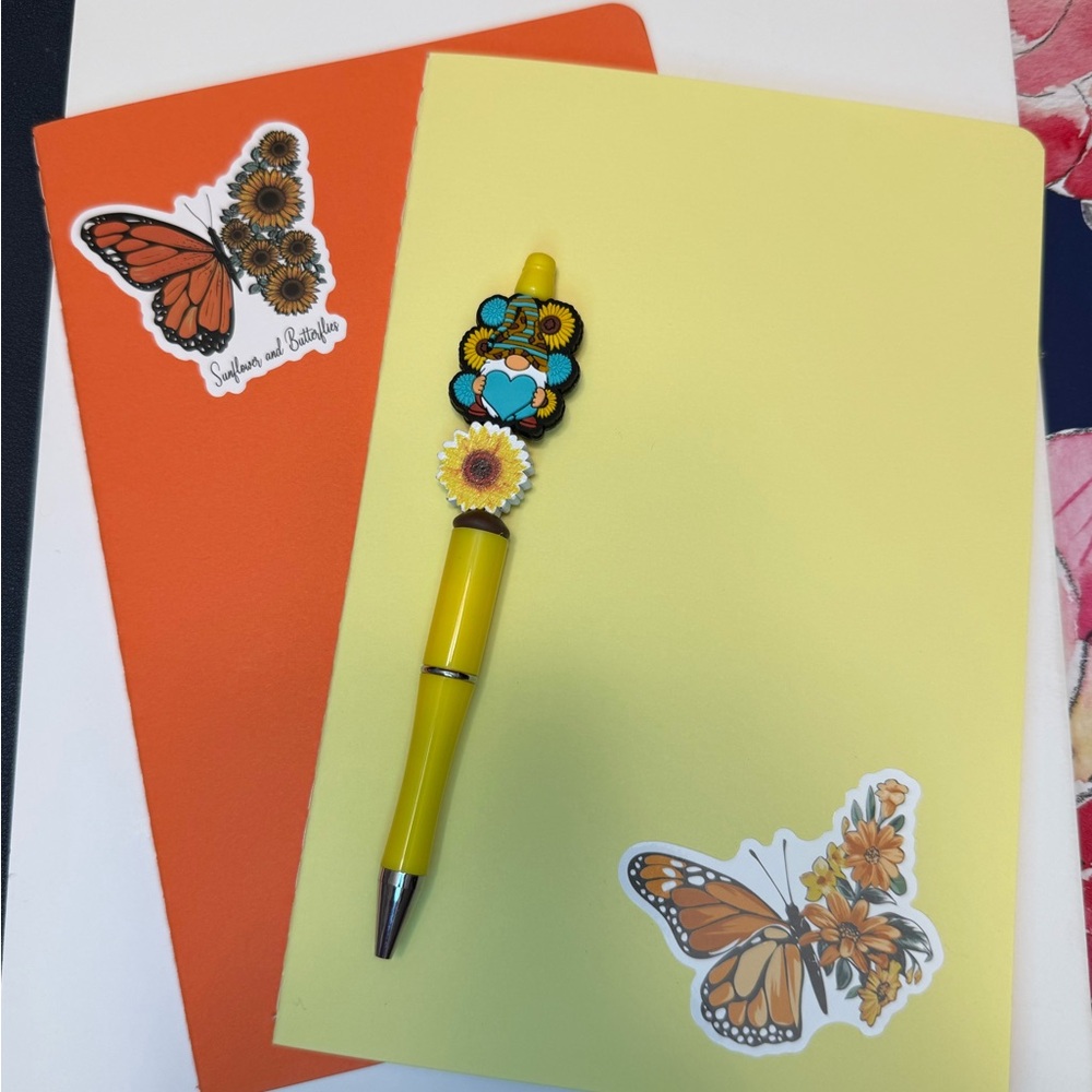 Cute Journal and Pen Set